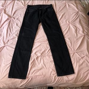 Levi's 505 black jeans